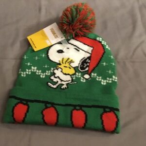 Snoopy stocking hat